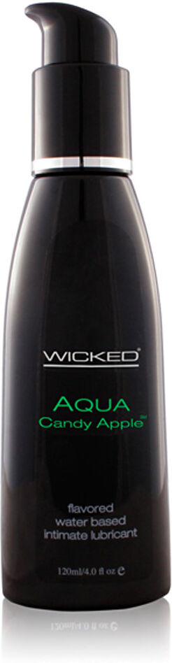 Wicked Sensual Care Collection Wicked Aqua Candy Apple Lube 4oz.