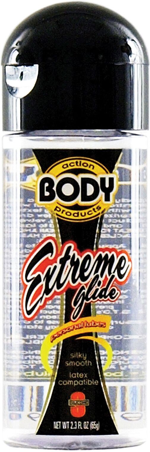 Adam and Eve Body Action Xtreme Silicone - 2.3 oz Bottle