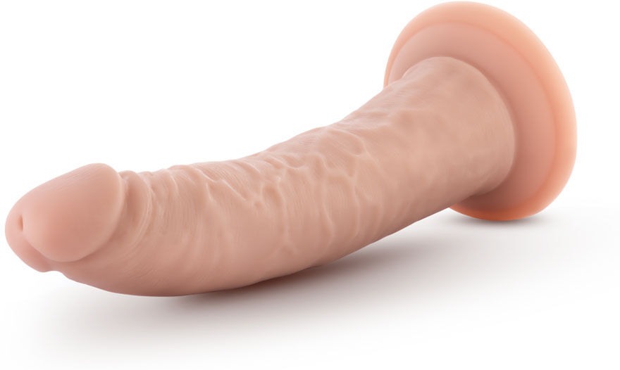 Blush Novelties Dr. Skin 7 Inch Cock W / Suction Cup - Vanilla