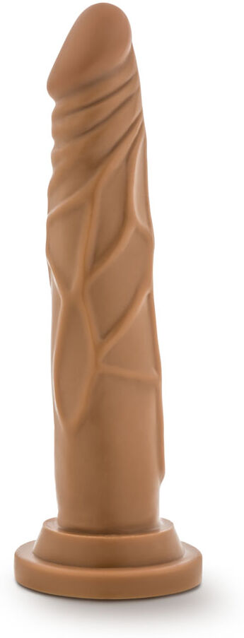 Blush Novelties Dr. Skin - Realistic Cock - Basic 7.5 - Mocha