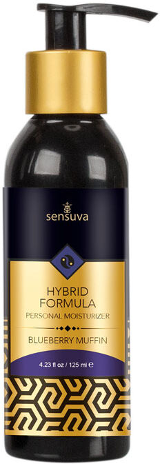 Sensuva Hybrid Formula Personal Moisturizer 4.23 Fl Oz - Blueberry Muffin