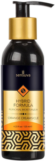 Sensuva Hybrid Formula Personal Moisturizer 4.23 Fl Oz - Orange Creamsicle