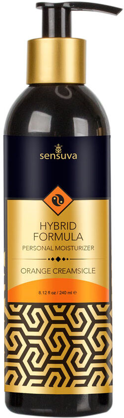 Sensuva Hybrid Formula Personal Moisturizer 8.12 Fl Oz - Orange Creamsicle