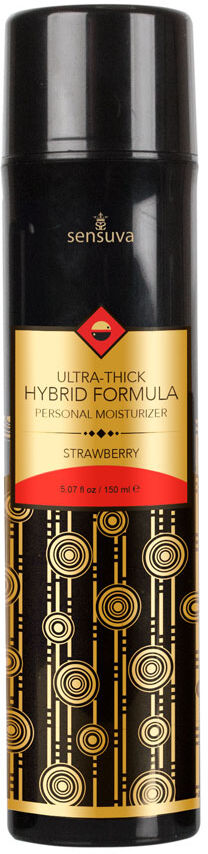 Sensuva Ultra-Thick Hybrid Formula Personal Moisturizer 5.07 Fl Oz. - Strawberry