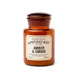 Paddywax Apothecary 8 oz Candle  - Amber + Smoke