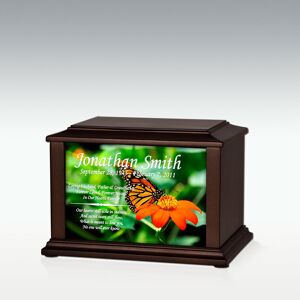 Perfect Memorials Small Butterfly Wings Infinite Impression Cremation Urn -