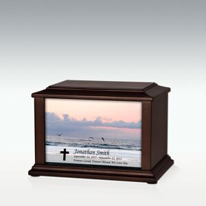 Perfect Memorials Small Seagull Sunset Infinite Impression Cremation Urn
