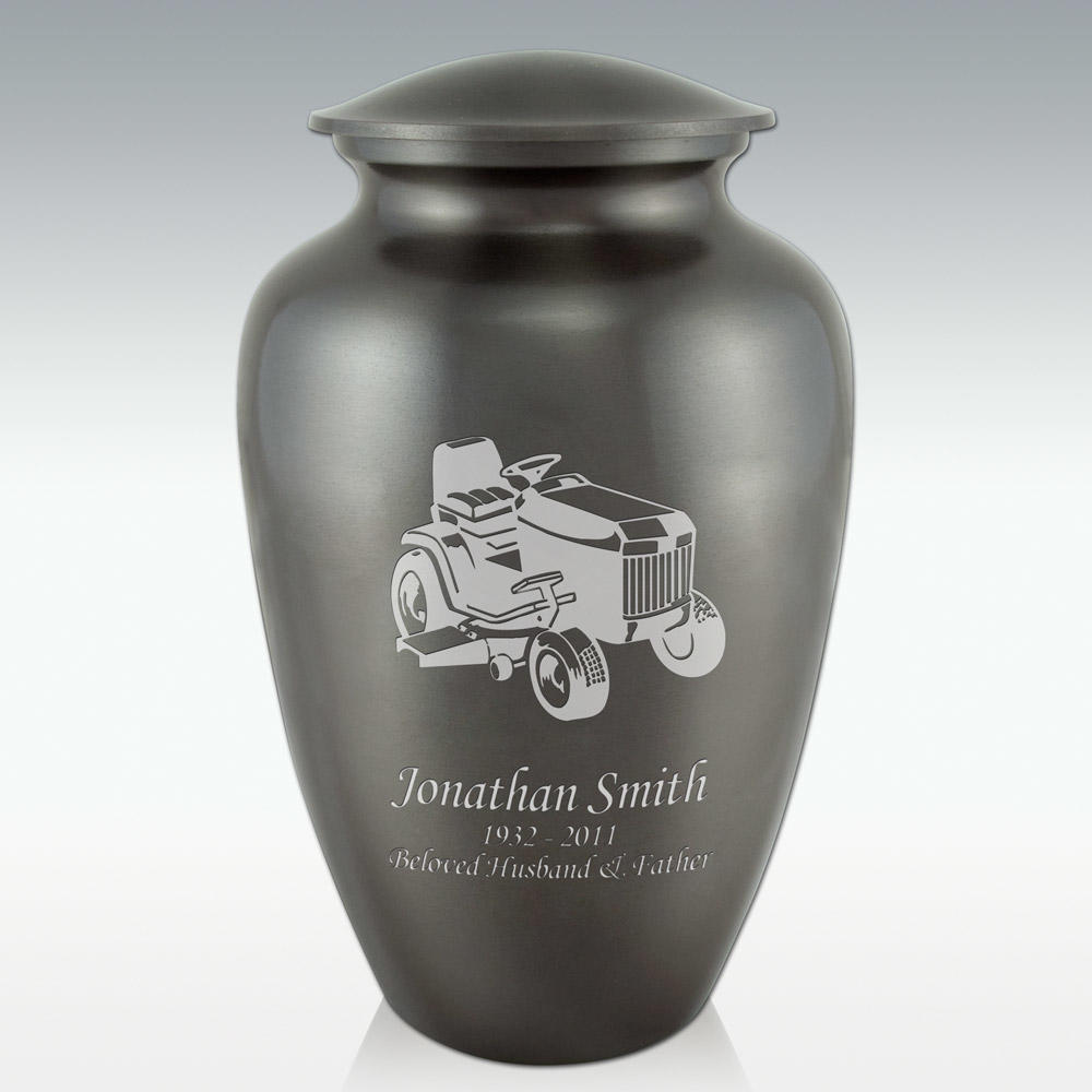 Perfect Memorials Lawn Mower Classic Cremation Urn - Engravable