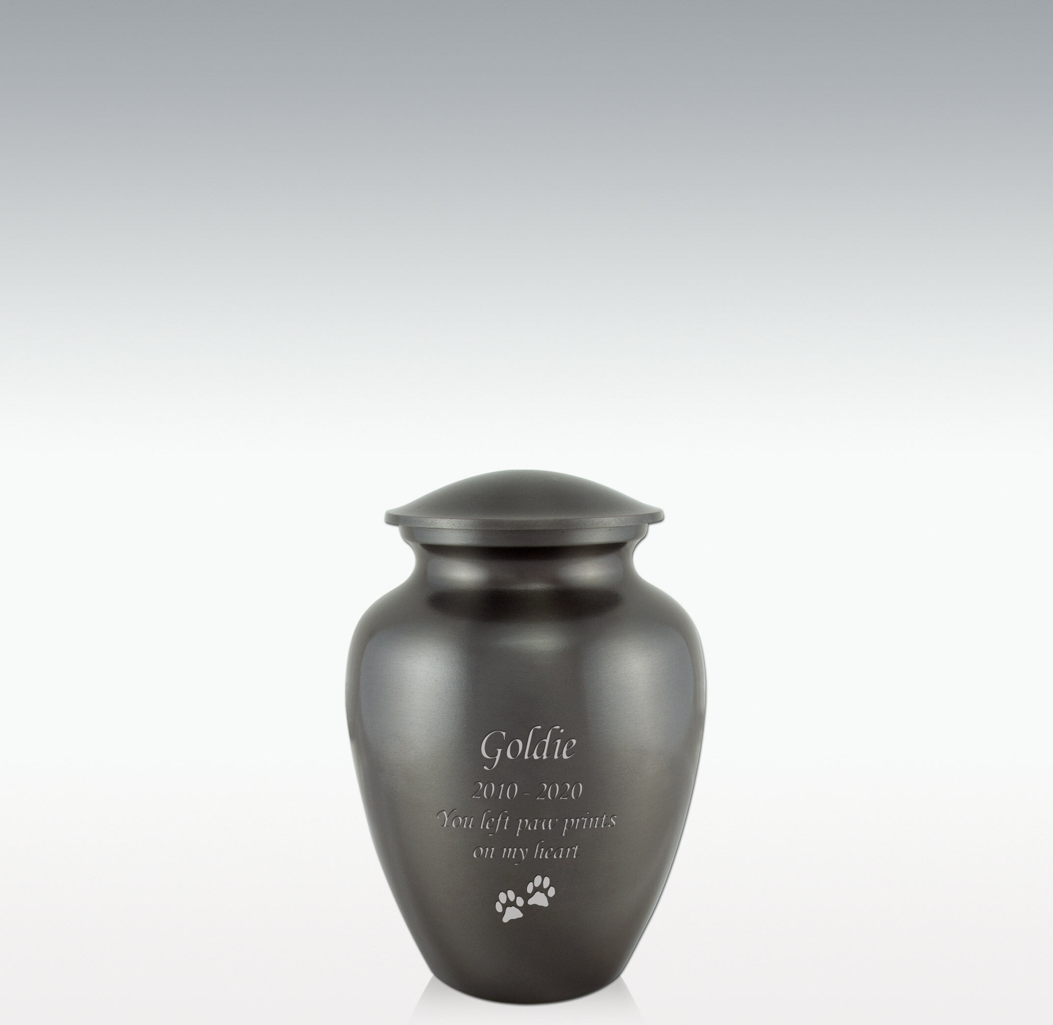 Perfect Memorials Extra Small Classic Pet Cremation Urn - Engravable