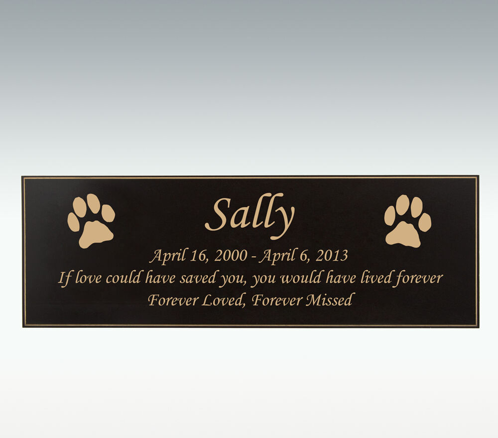 Perfect Memorials French Bulldog Figurine Plaque Only