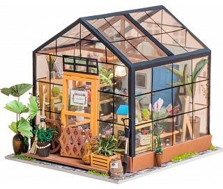 Robotime Technology Co. Rolife DIY Miniature House: Cathy's Flower House