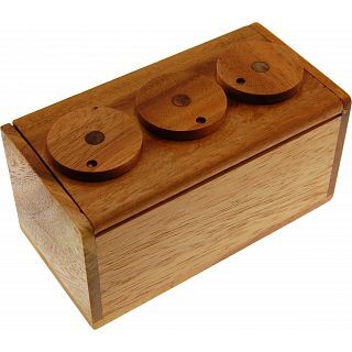 Creative Labs 3 Wheel Combination Secret Lock Box