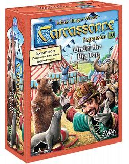 Z-man Games Carcassonne Expansion #10: Under the Big Top