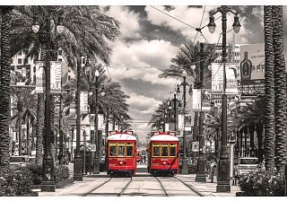 Eurographics City Collection: New Orleans - Streetcars