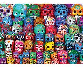 Eurographics Traditional Mexican Skulls