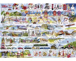 Gibsons Games Cream Teas & Queing - 2000 Pieces