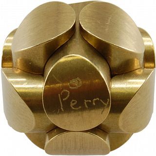 Charles Perry The Ball Puzzle - Brass