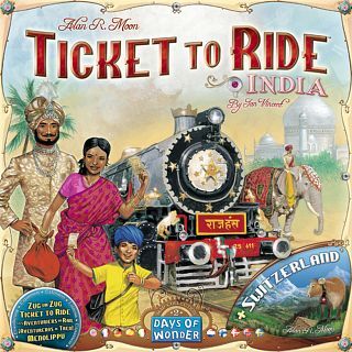 Days of Wonder Ticket to Ride: India (Expansion)