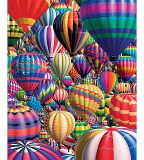 White Mountain Puzzles Hot Air Balloons