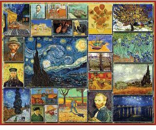 White Mountain Puzzles Great Painters: Vincent Van Gogh