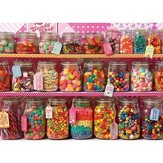 Cobble Hill Candy Counter - Family Pieces Puzzle