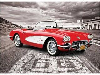 Eurographics 1959 Corvette: Driving Down Route 66