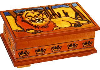 Enchanted World of Boxes Lion of the Sahara - Secret Box