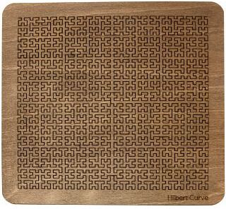 Martin Raynsford Wooden Fractal Tray Puzzle - Hilbert Curve