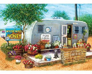 Eurographics Honey For Sale - Large Piece Jigsaw Puzzle