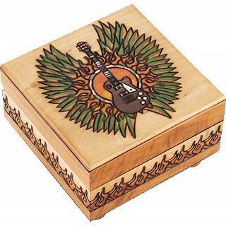 M. Cornell Guitar Puzzle Box