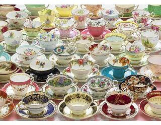 Cobble Hill More Teacups - Large Piece