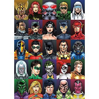 Aquarius DC Comics Faces