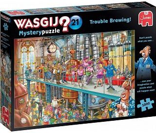 Jumbo International Wasgij Mystery #21: Trouble Brewing!