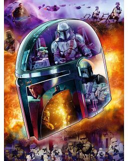 Ravensburger Star Wars: The Mandalorian - Helmet