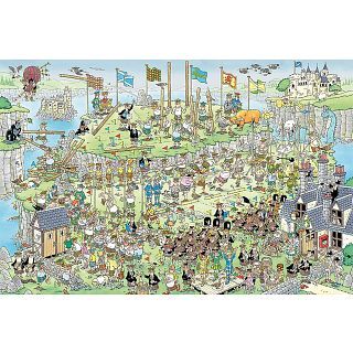 Jumbo International Jan van Haasteren Comic Puzzle - Highland Games (1000 Pieces)