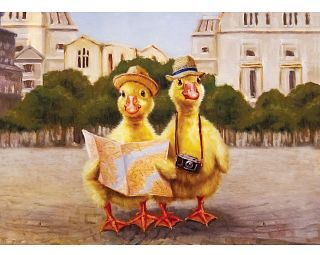 Eurographics Duck Tours - Large Piece Jigsaw Puzzle