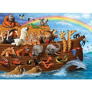 Cobble Hill Voyage of the Ark - Family Pieces Puzzle