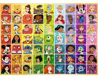 Ravensburger Disney Color Palette