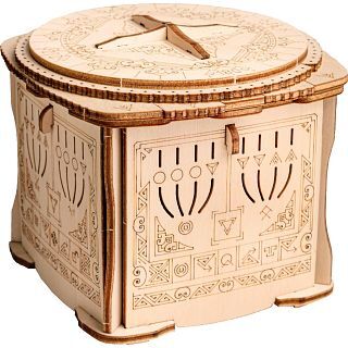 Esc Welt Wooden Secret Lock Box - DIY Puzzle Gift Box