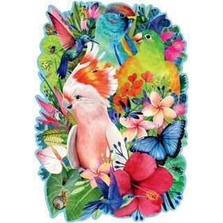 Ravensburger Beautiful Birds - Shaped Wooden Jigsaw Puzzle