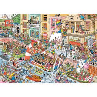 Jumbo International Jan van Haasteren Comic Puzzle - Celebrate Pride