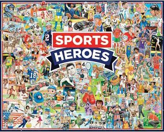 White Mountain Puzzles Sports Heroes