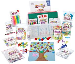 Colorations Decorating and Coloring Kit with BONUS Stickers by Colorations