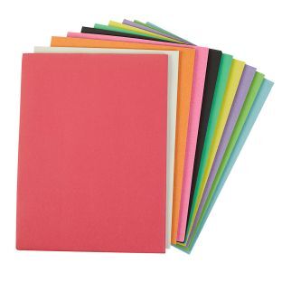 Colorations Lightweight Construction Paper  2400 Sheets 10 colors by Colorations