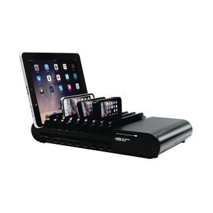 USB Desktop Charger With 10 Ports  1 charger by Really Good Stuff LLC