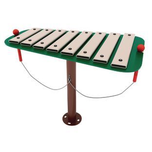 Outdoor Glockenspiel  Playground Equipment by NVB Playgrounds