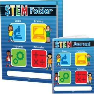 STEM Journals And Folders Kit  12 folders 12 journals by Really Good Stuff LLC
