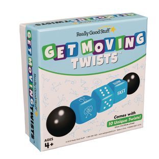 Get Moving Twists  10 twists by Really Good Stuff LLC