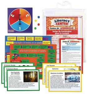 Really Good Stuff LLC Centro de Aprendizaje Juego de Estrategias para la Lectura Nivel 1 Spanish Reading Strategies Game Literacy Center Level 1 by Re