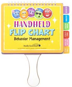 Really Good Stuff Handheld Flip Chart  Behavior Management by Really Good Stuff LLC